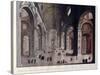 Interior of the Great Basilica of San Pietro in the Vatican-Carlo Gilio-Stretched Canvas