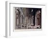 Interior of the Great Basilica of San Pietro in the Vatican-Carlo Gilio-Framed Giclee Print