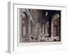 Interior of the Great Basilica of San Pietro in the Vatican-Carlo Gilio-Framed Giclee Print