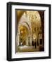 Interior of the Great Mosque (Mezquita) and Cathedral, Unesco World Heritage Site, Cordoba, Spain-James Emmerson-Framed Photographic Print