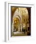 Interior of the Great Mosque (Mezquita) and Cathedral, Unesco World Heritage Site, Cordoba, Spain-James Emmerson-Framed Photographic Print