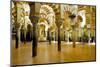 Interior of the Great Mosque (Mezquita) and Cathedral, Unesco World Heritage Site, Cordoba, Spain-James Emmerson-Mounted Photographic Print