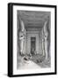 Interior of the Great Temple, Abu Simbel, 19th Century-George Moore-Framed Giclee Print