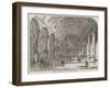 Interior of the Greek Church of Balukli, Near Constantinople-null-Framed Giclee Print