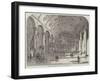 Interior of the Greek Church of Balukli, Near Constantinople-null-Framed Giclee Print