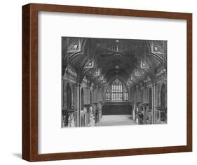 Interior of the Guildhall, City of London, c1904 (1906)-Photochrom Co Ltd of London-Framed Photographic Print