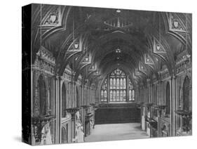 Interior of the Guildhall, City of London, c1904 (1906)-Photochrom Co Ltd of London-Stretched Canvas