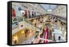 Interior of the GUM department store, Moscow, Russia, Europe-Miles Ertman-Framed Stretched Canvas