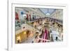 Interior of the GUM department store, Moscow, Russia, Europe-Miles Ertman-Framed Photographic Print