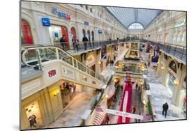 Interior of the GUM department store, Moscow, Russia, Europe-Miles Ertman-Mounted Photographic Print