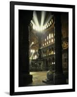 Interior of the Hagia Sophia, Built 533-537 CE-null-Framed Giclee Print