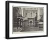 Interior of the Haram at Hebron, with the Tombs of Isaac and Rebekah-null-Framed Giclee Print