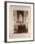 Interior of the Home of Cecile Sorel at 99 Avenue des Champs Elysees, 1910-Eugene Atget-Framed Giclee Print