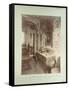 Interior of the Home of Cecile Sorel at 99 Avenue Des Champs Elysees, 1910-Eugene Atget-Framed Stretched Canvas