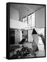 Interior of the Home of Designer Charles Eames-null-Framed Stretched Canvas
