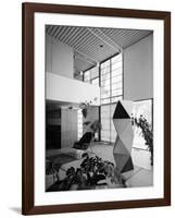 Interior of the Home of Designer Charles Eames-null-Framed Photographic Print