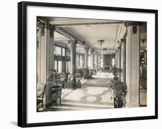 Interior of the Hotel Elton-null-Framed Photographic Print