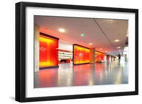 Interior of the House of World Cultures, Berlin, Germany-Felipe Rodriguez-Framed Photographic Print