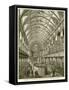 Interior of the Jewish Synagogue, Great Portland Street-null-Framed Stretched Canvas