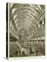 Interior of the Jewish Synagogue, Great Portland Street-null-Stretched Canvas