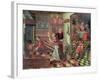 Interior of the Kitchen, the Supper at Emmaus-null-Framed Giclee Print