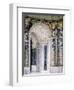 Interior of the Kunsthistorisches Museum in Vienna, Detail Depicting Archway-Gustav Klimt-Framed Giclee Print