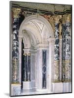 Interior of the Kunsthistorisches Museum in Vienna, Detail Depicting Archway-Gustav Klimt-Mounted Giclee Print