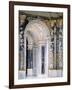 Interior of the Kunsthistorisches Museum in Vienna, Detail Depicting Archway-Gustav Klimt-Framed Giclee Print