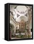 Interior of the Lady of Guadalupe Church, Puerto Vallarta, Jalisco, Mexico, North America-Michael DeFreitas-Framed Stretched Canvas