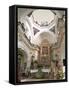 Interior of the Lady of Guadalupe Church, Puerto Vallarta, Jalisco, Mexico, North America-Michael DeFreitas-Framed Stretched Canvas