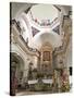 Interior of the Lady of Guadalupe Church, Puerto Vallarta, Jalisco, Mexico, North America-Michael DeFreitas-Stretched Canvas