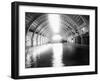 Interior of the Largest Plunge Bath House in the US Photograph - Hot Springs, SD-Lantern Press-Framed Art Print