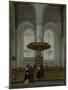 Interior of the Laurenskerk at Rotterdam, 1662-Anthonie de Lorme-Mounted Giclee Print