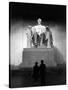 Interior of the Lincoln Memorial-Carl Mydans-Stretched Canvas