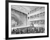 Interior of the Little Theatre, Haymarket in London, 1815-George Jones-Framed Giclee Print