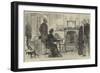 Interior of the Lodge at Camden House, Chiselhurst, Signing the Visitors' Book-null-Framed Giclee Print