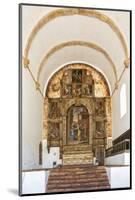 Interior of the Manueline Church Da Misericordia, Main Altar, Silves, Algarve, Portugal, Europe-G&M Therin-Weise-Mounted Photographic Print