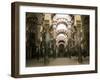 Interior of the Mezquita (Great Mosque), Unesco World Heritage Site, Cordoba, Andalucia, Spain-Christopher Rennie-Framed Photographic Print