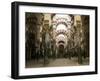 Interior of the Mezquita (Great Mosque), Unesco World Heritage Site, Cordoba, Andalucia, Spain-Christopher Rennie-Framed Photographic Print