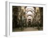 Interior of the Mezquita (Great Mosque), Unesco World Heritage Site, Cordoba, Andalucia, Spain-Christopher Rennie-Framed Photographic Print