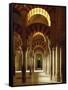 Interior of the Mezquita or Mosque at Cordoba, Cordoba, Andalucia), Spain-Michael Busselle-Framed Stretched Canvas