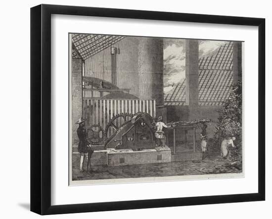 Interior of the Mill-House on the Carauna Estate-null-Framed Giclee Print