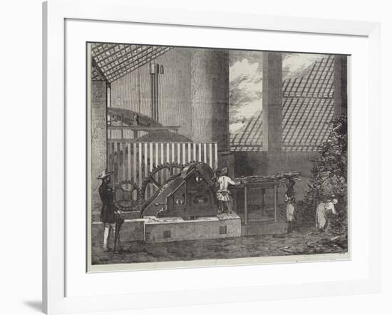 Interior of the Mill-House on the Carauna Estate-null-Framed Giclee Print