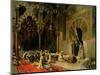 Interior of the Mosque at Cordoba, C.1880-Edwin Lord Weeks-Mounted Giclee Print