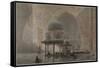 Interior of the Mosque-Madrassa of Sultan Hassan in Cairo-Edward Goodall-Framed Stretched Canvas