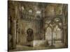 Interior of the Mosque of Cordoba-Thienon Louis Desire-Stretched Canvas