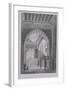 Interior of the Mosque of Kaid-Bey, Plate 55 from "Monuments and Buildings of Cairo"-Pascal Xavier Coste-Framed Giclee Print