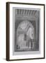 Interior of the Mosque of Kaid-Bey, Plate 55 from "Monuments and Buildings of Cairo"-Pascal Xavier Coste-Framed Giclee Print