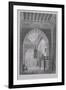 Interior of the Mosque of Kaid-Bey, Plate 55 from "Monuments and Buildings of Cairo"-Pascal Xavier Coste-Framed Giclee Print