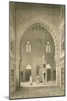 Interior of the Mosque of Qaitbay, Cairo (Litho)-French-Mounted Giclee Print